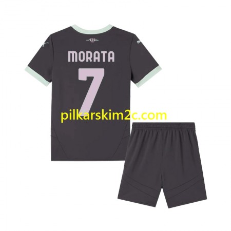Koszulka AC Milan Morata 7 Dziecięca Trzeciej 2024/25 Koszulki Piłkarskie